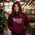 C & Win Sports Proud Member Of The Naughty List Hoodie Maroon / S - C & Win Sports